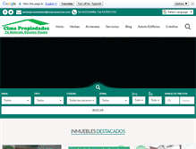 Tablet Screenshot of empresascima.com